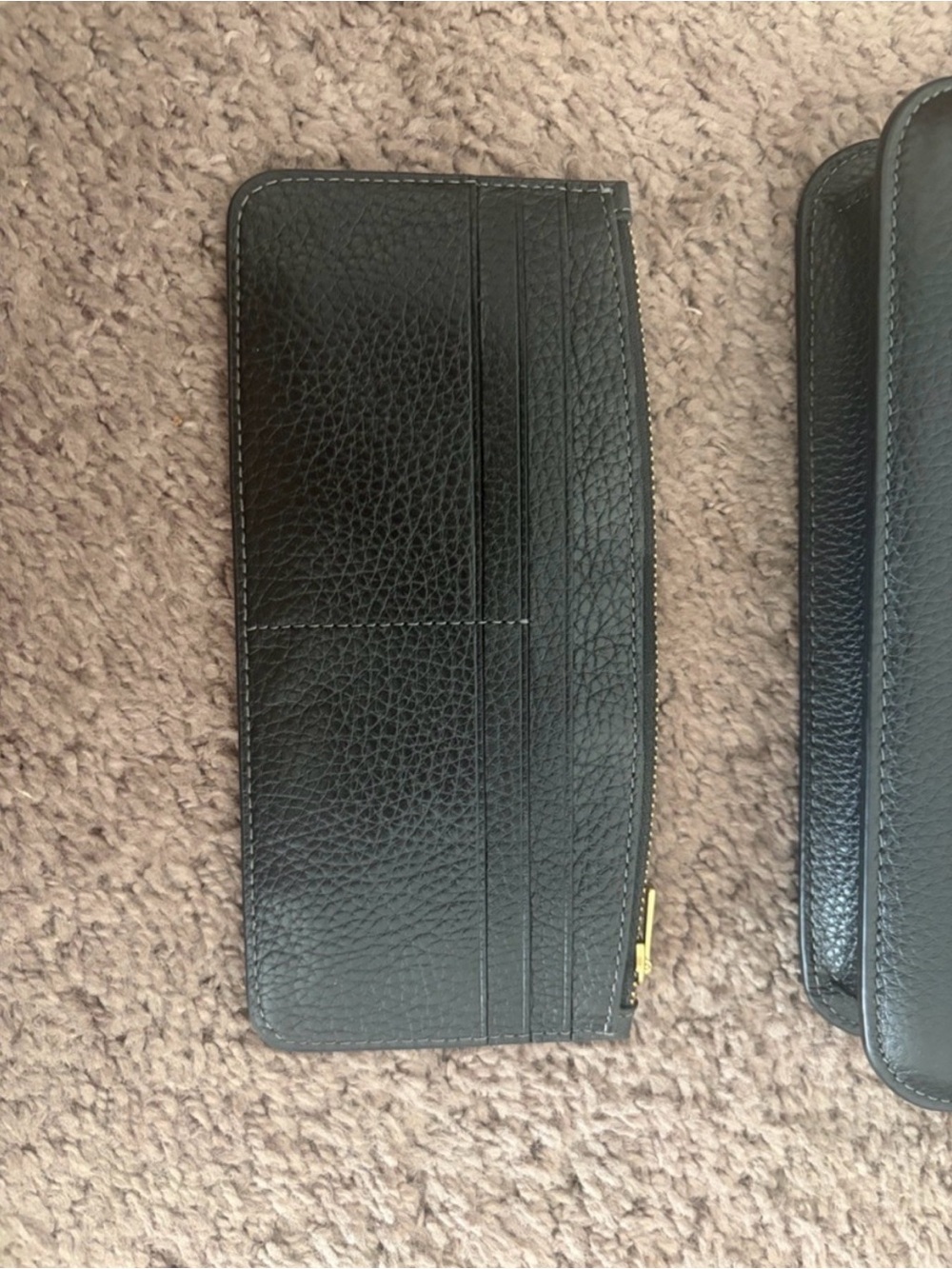 Coach Black Leather Bella Crossbody Bag with Gold Hardware - Picture 2 of 7